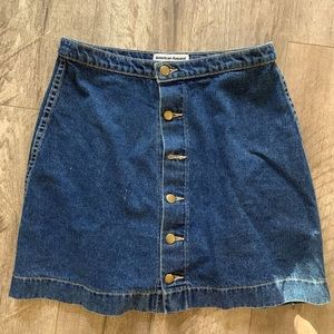 2 for 20: American Apparel Jean skirt